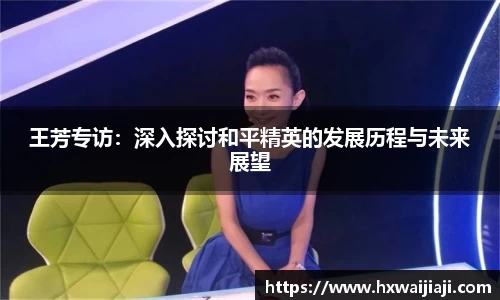 王芳专访：深入探讨和平精英的发展历程与未来展望